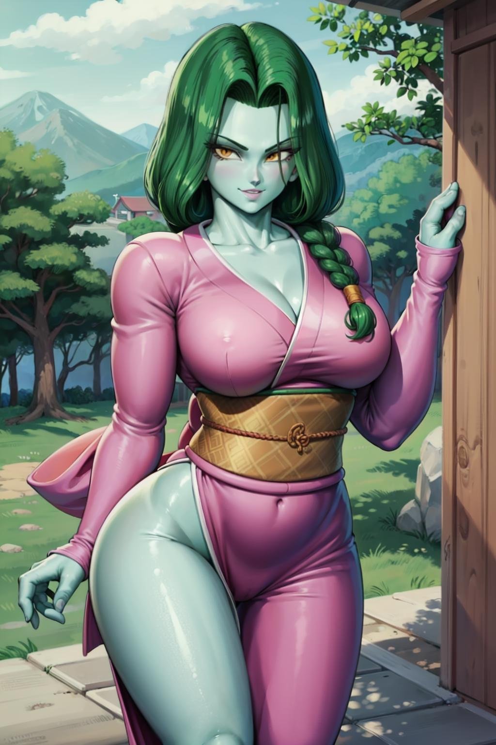 zarbon,  1girl,  solo by IndolentCat on Tensor.Art