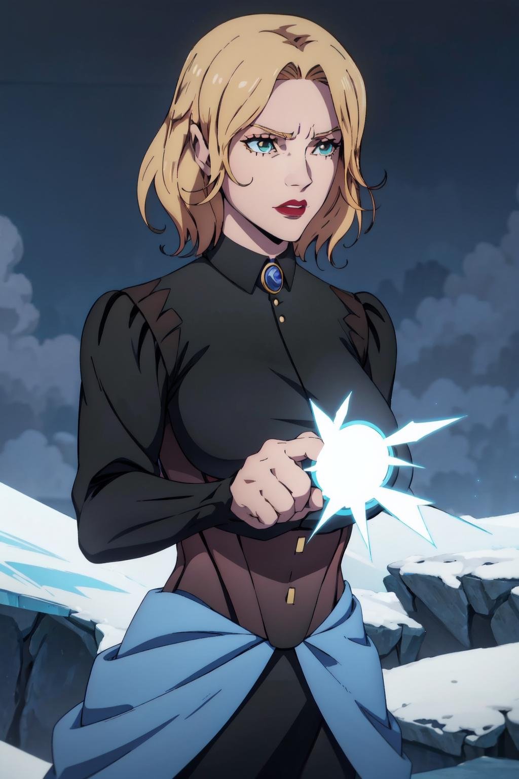 tera,  blonde hair,  1girl by IndolentCat on Tensor.Art
