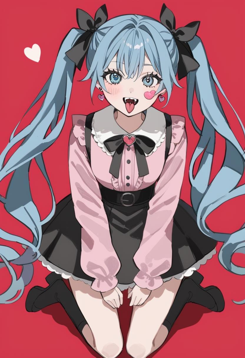 1girl,  style:inu totemo,  hatsune miku by Bionagato on Tensor.Art