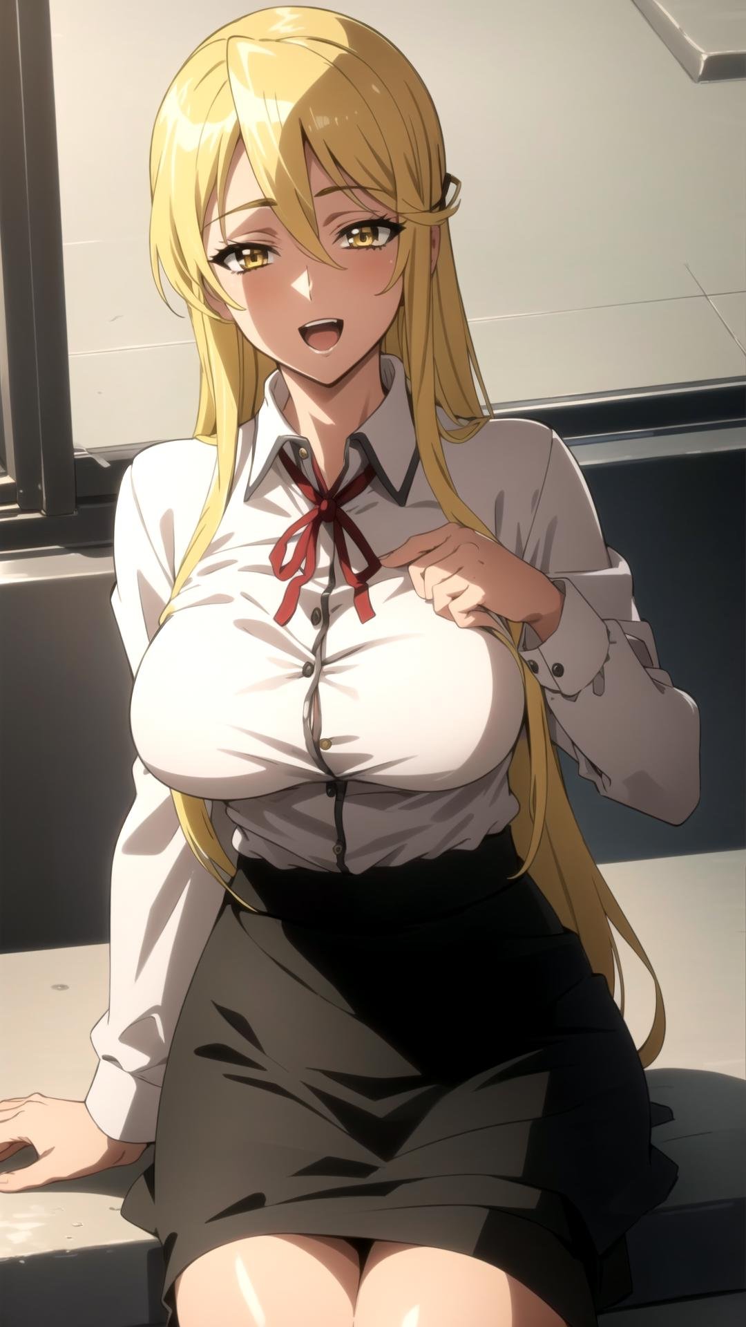 1girl,  yellow_eyes,  blonde_hair by ShadowxArt on Tensor.Art
