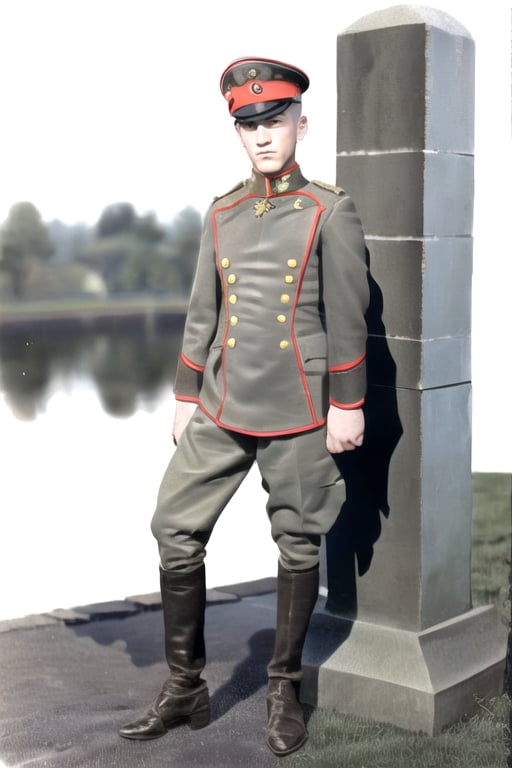 man in WWI uniform