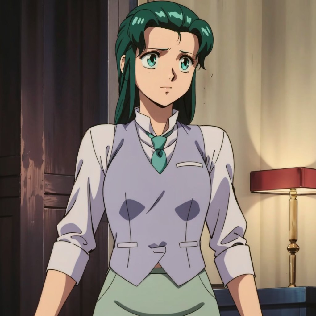 Anri,  1girl,  green hair by Ttan on Tensor.Art