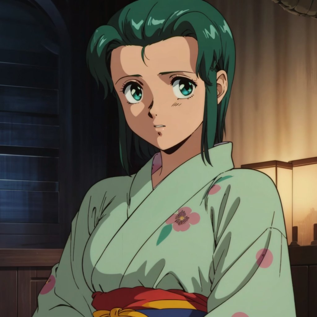 Anri,  1girl,  green hair by Ttan on Tensor.Art