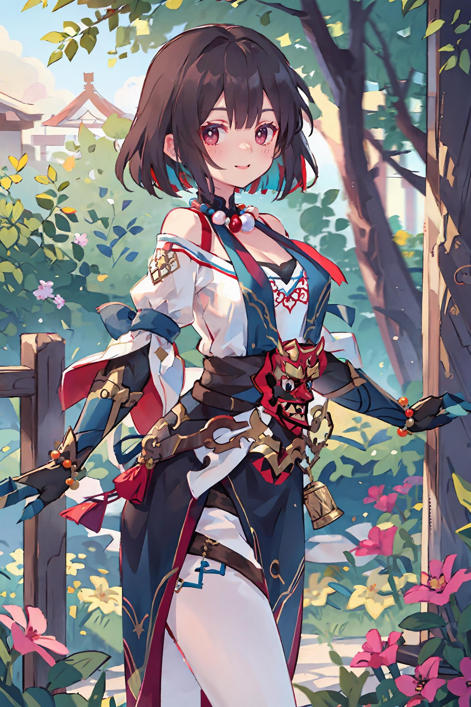 1girl,  xueyi \(honkai: star rail\),  looking at viewer by okingjo on Tensor.Art