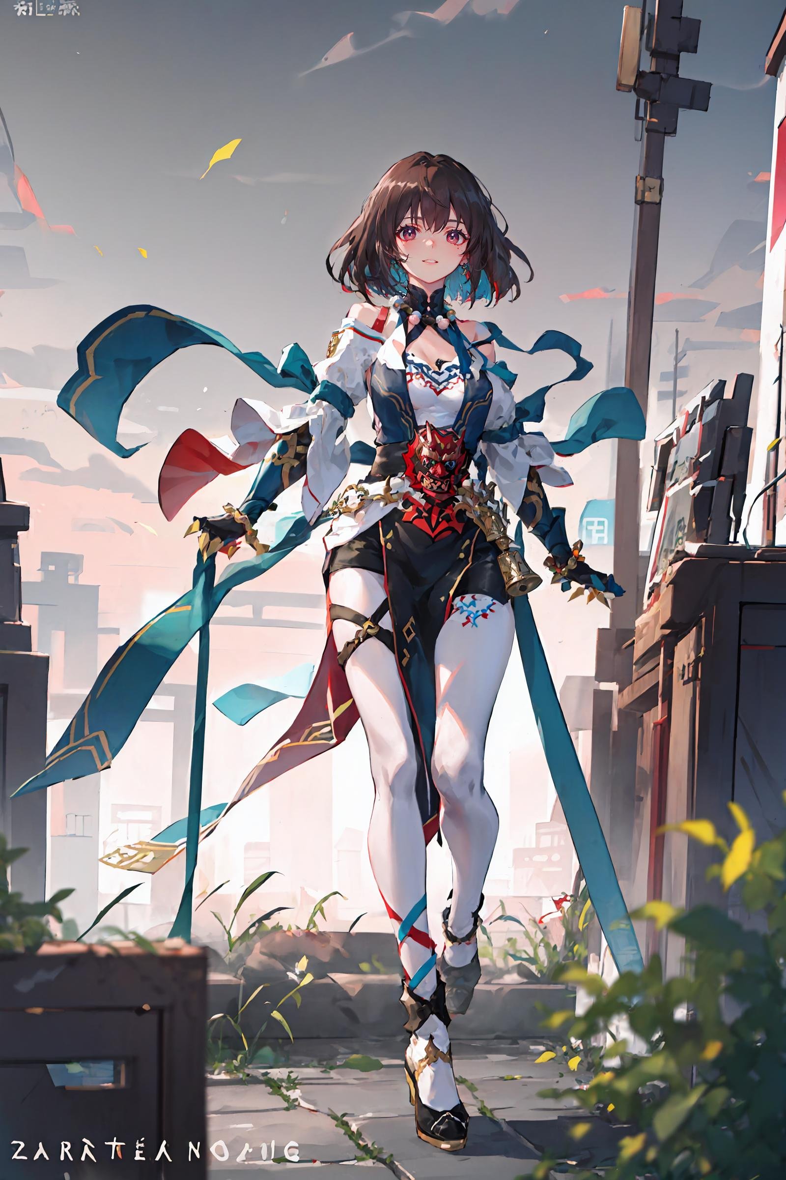 1girl,  xueyi \(honkai: star rail\),  looking at viewer by okingjo on Tensor.Art