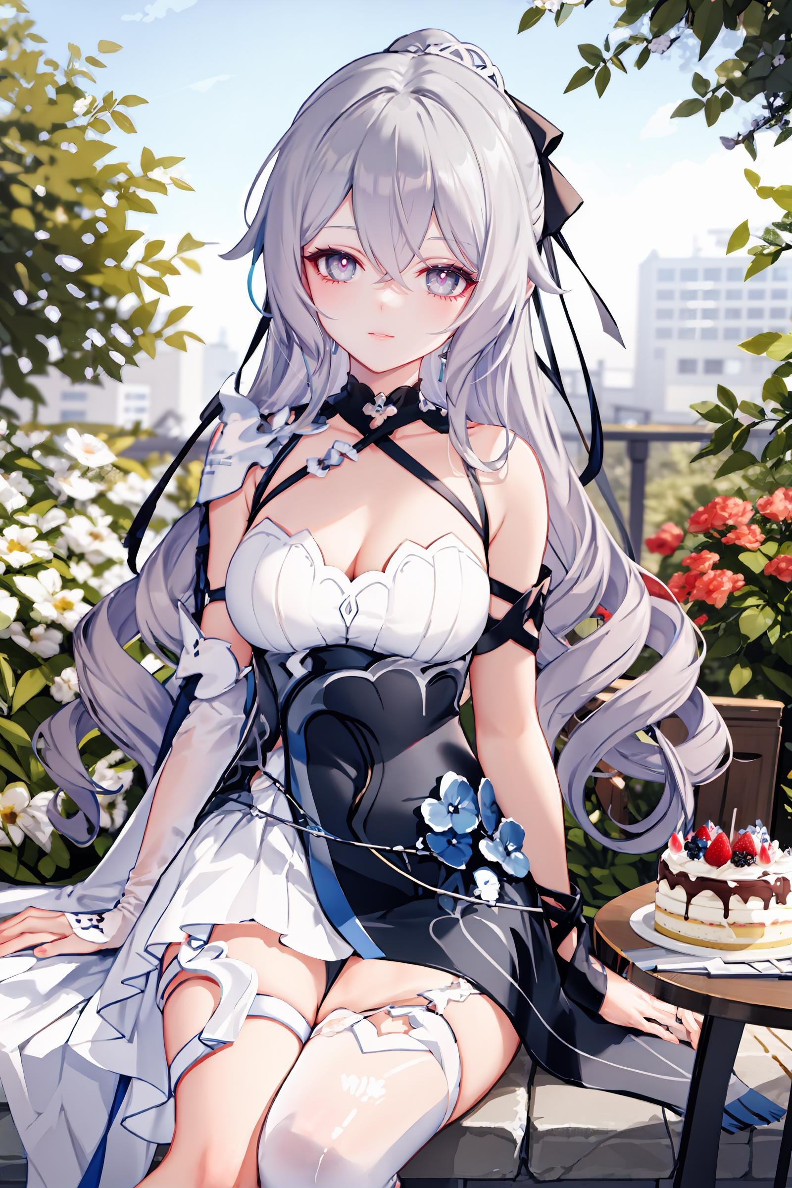 1girl,  bronya zaychik \(silverwing: n-ex\),  solo by okingjo on Tensor.Art