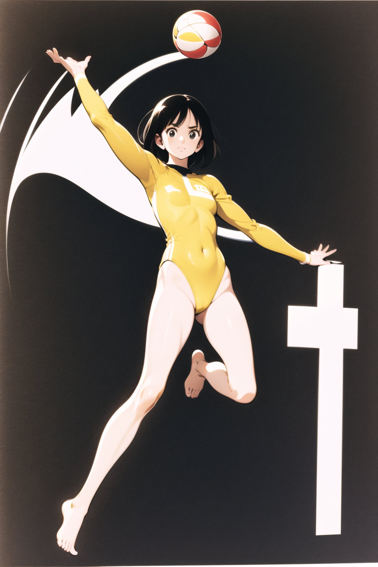1girl,  solo,  black hair by Ttan on Tensor.Art