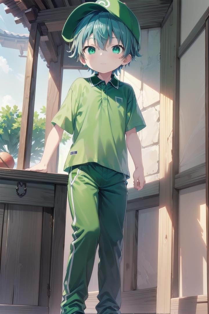 1boy,  aoi,  blue hair by fearvel on Tensor.Art