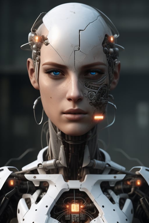 ,Cyborg,photorealistic