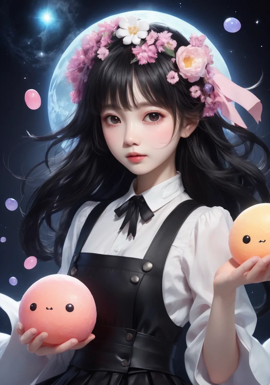 highres,  best quality,  summon deep dark fantasy kawaii mochi mochi wani wani panic by tkvier on Tensor.Art
