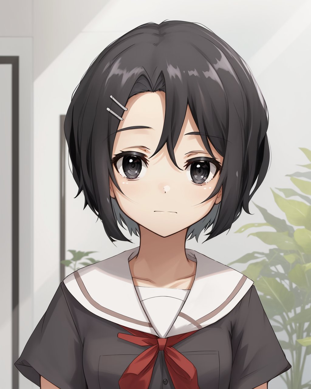1girl,  solo,  school uniform by Ttan on Tensor.Art