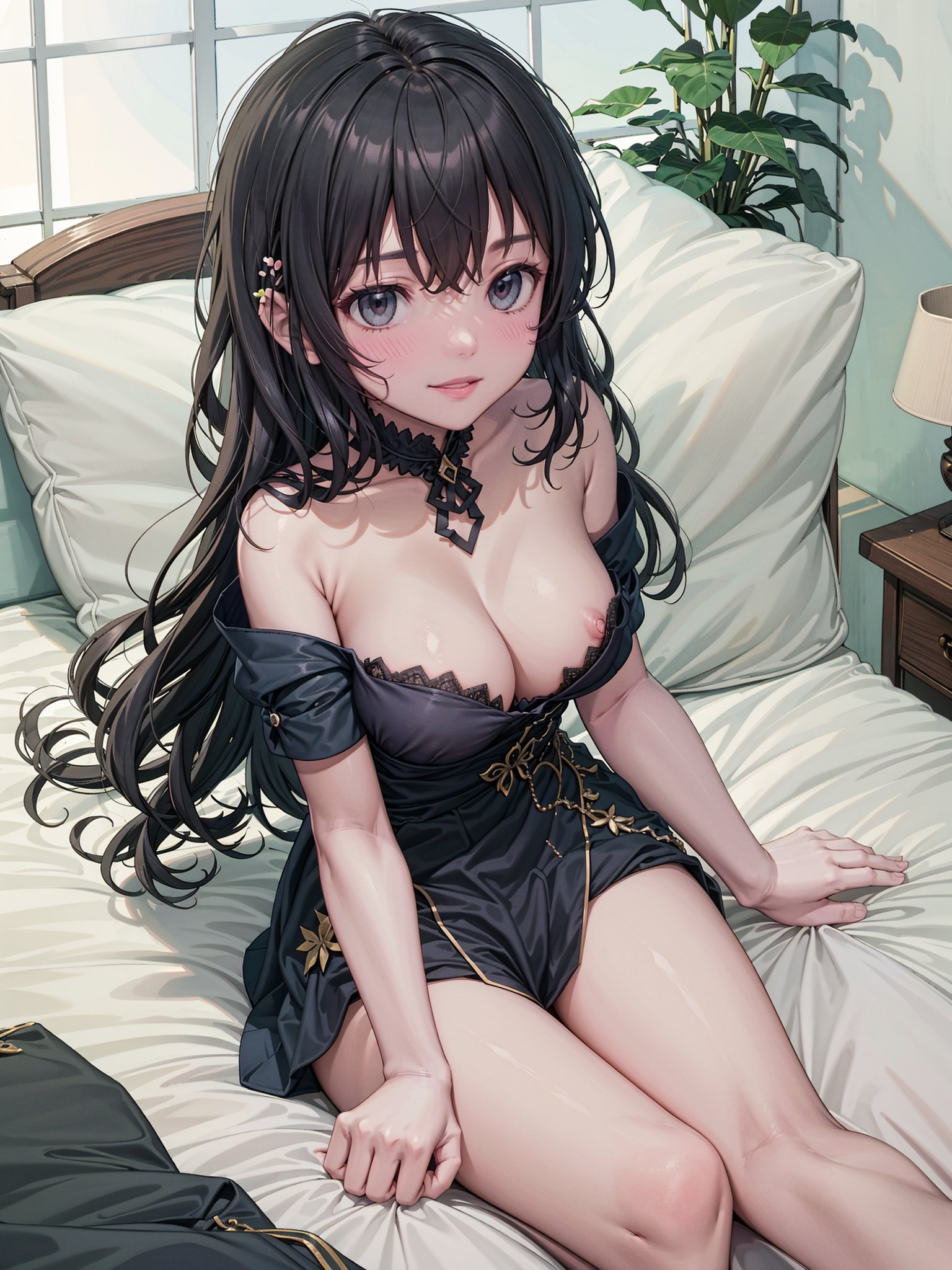Portrait of beautiful girl,  , by Hanamari on Tensor.Art