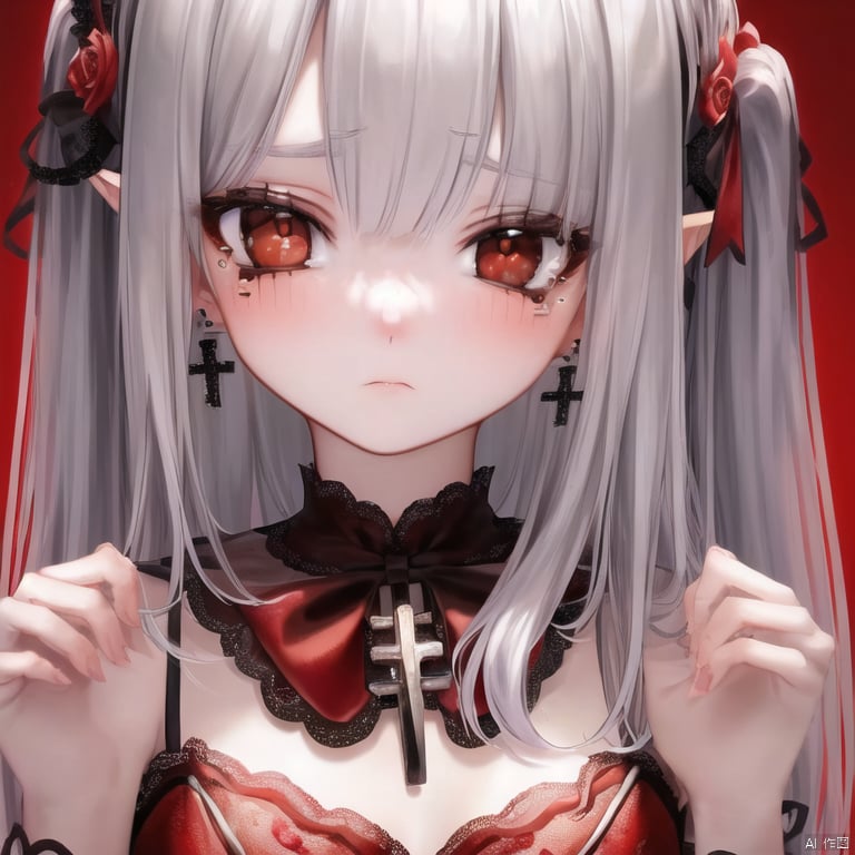 Gothic,  night,  snow by 灯之幻星河 on Tensor.Art