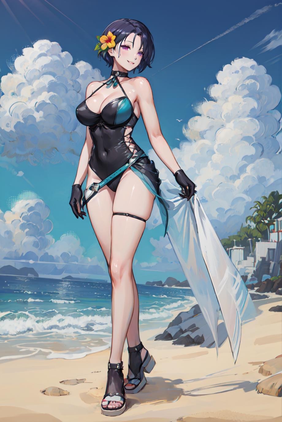 masterpiece,  beach,  sumShamir by bsinky on Tensor.Art