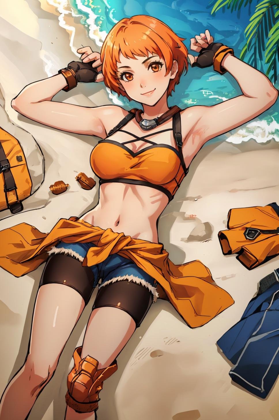 masterpiece,  beach,  1girl by bsinky on Tensor.Art