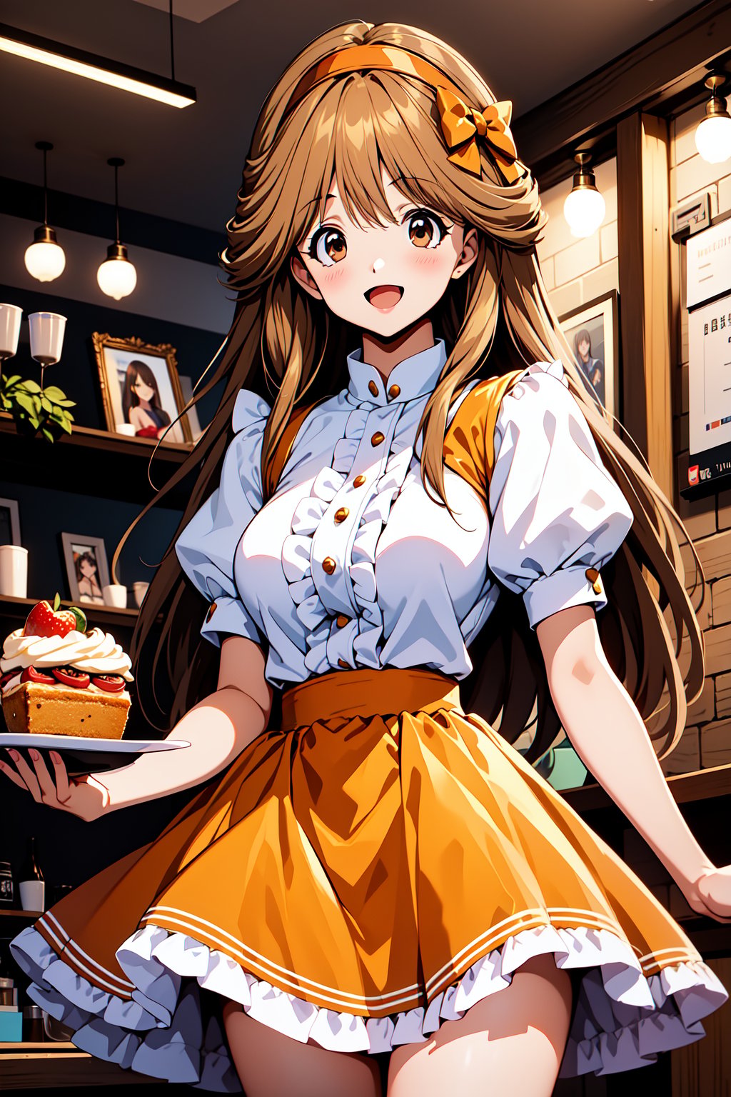 1girl,  cowboy shot,  smile by Ttan on Tensor.Art