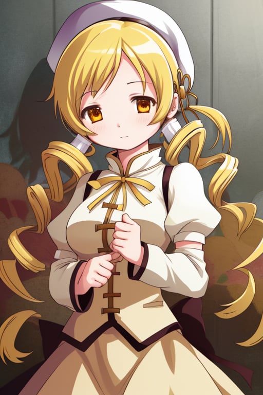 (masterpiece, best quality), 1girl,  mami tomoe