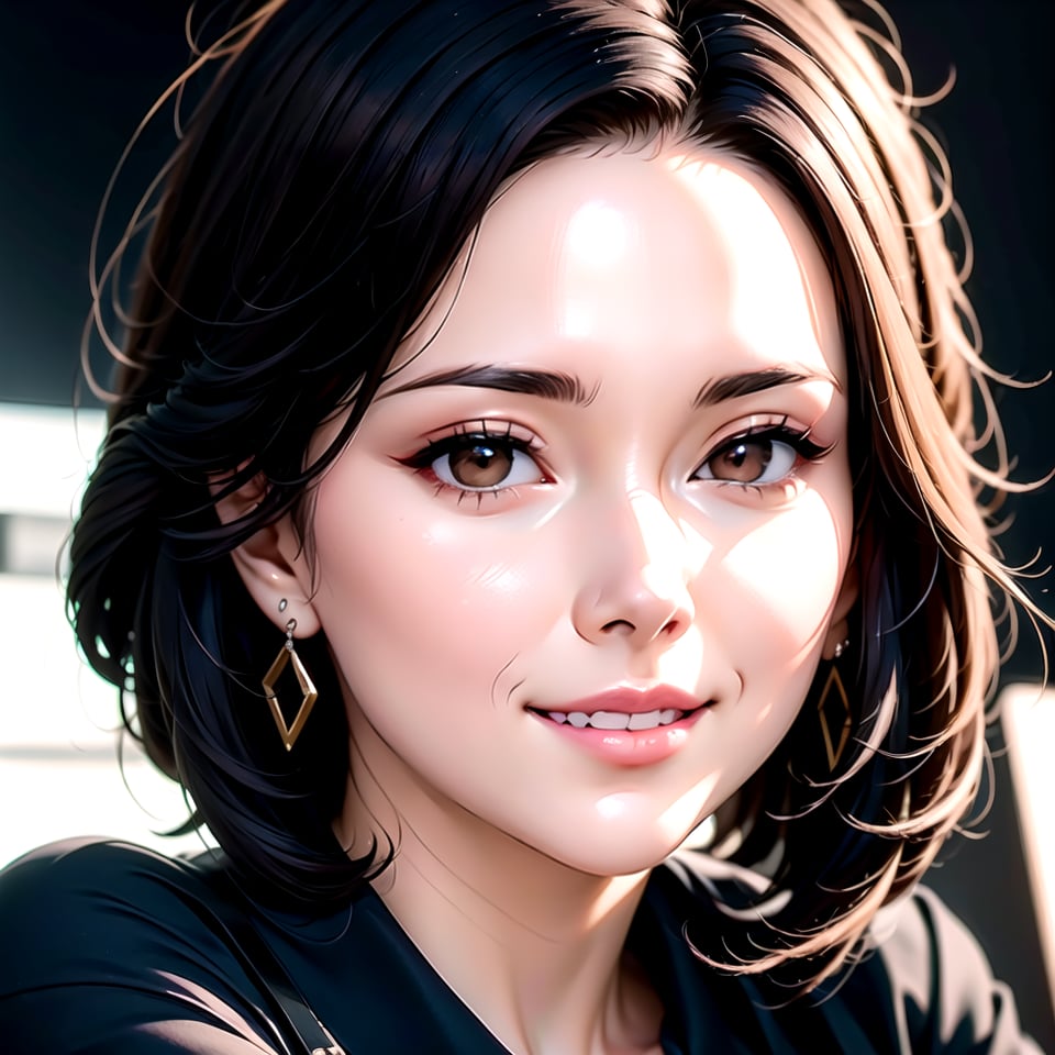 1girl,  solo,  smile by imi291 on Tensor.Art