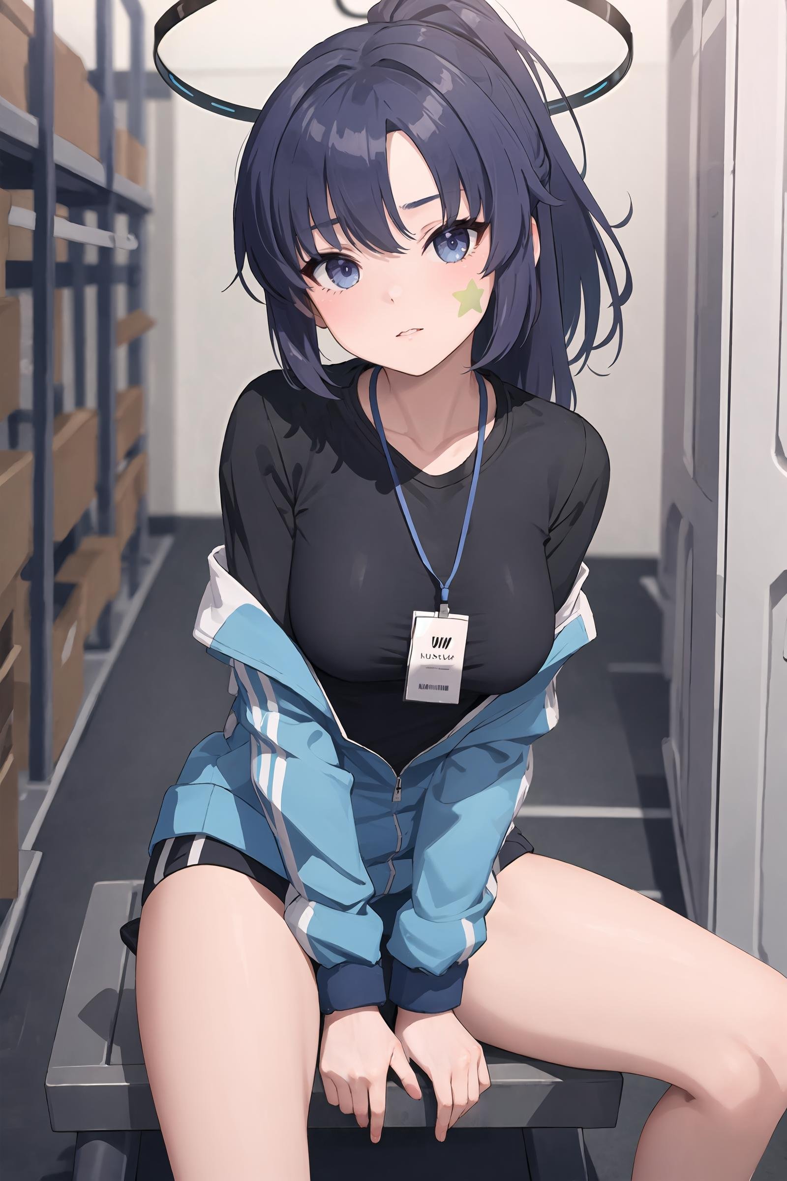 1girl,  yuuka \(blue archive\),  halo by okingjo on Tensor.Art