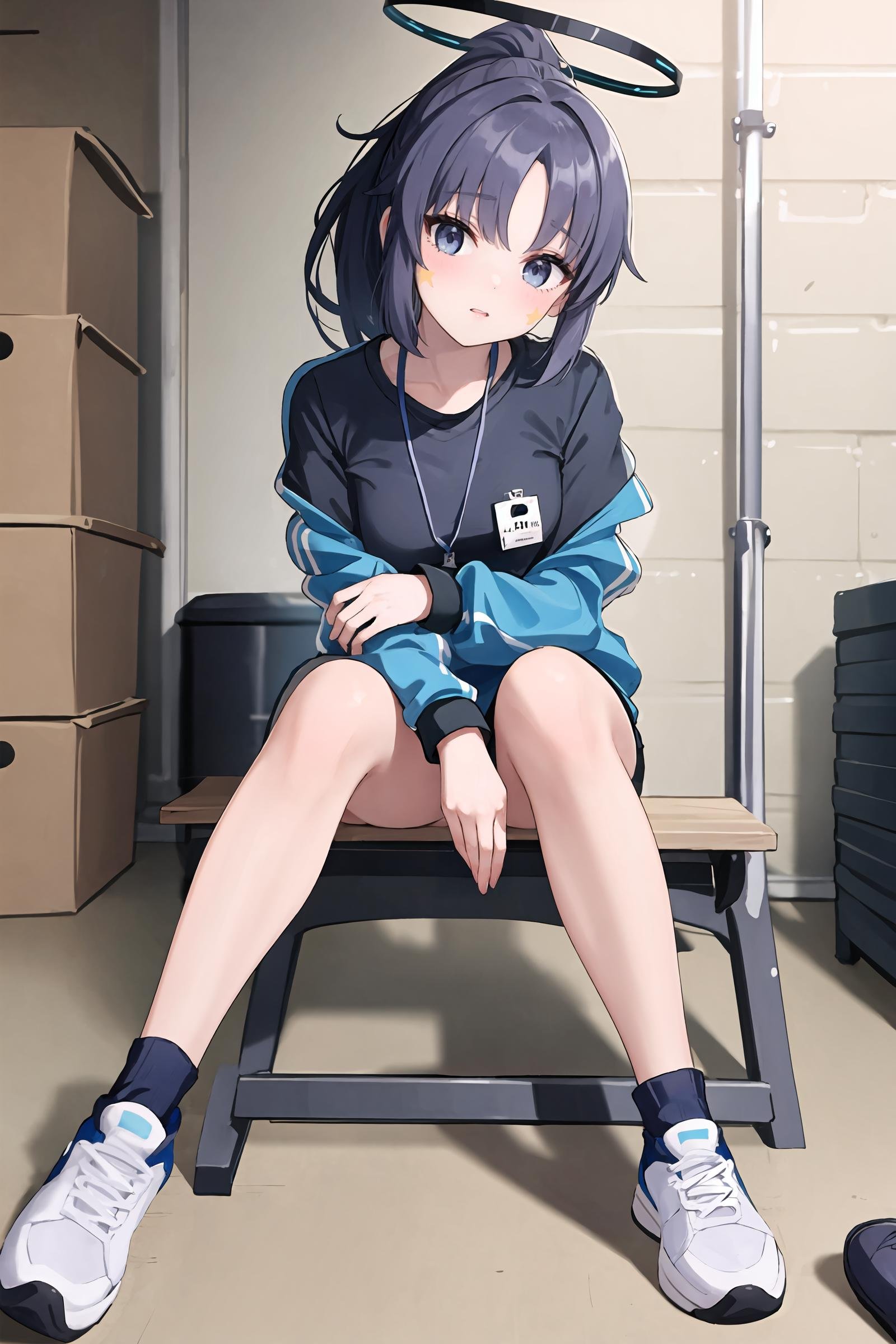 1girl,  yuuka \(blue archive\),  halo by okingjo on Tensor.Art