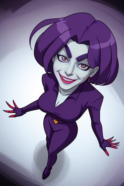woman,  evil smile,  from above by dbst17 on Tensor.Art