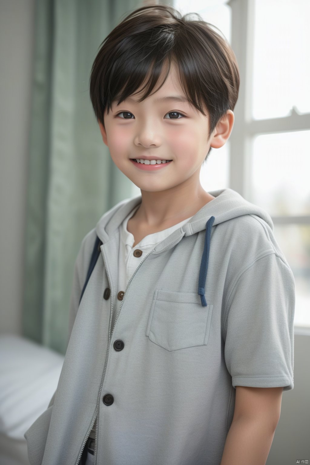 Photo,  10 year old child,  boy by 蔚蓝Blue on Tensor.Art