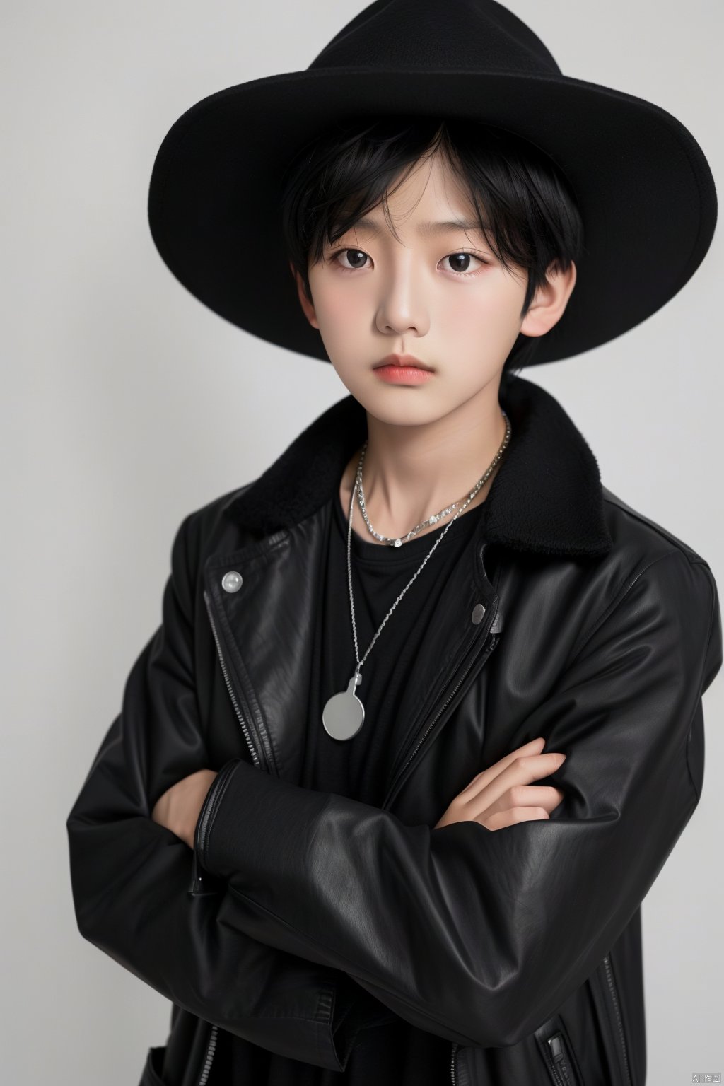 solo,  black hair,  1boy by 蔚蓝Blue on Tensor.Art