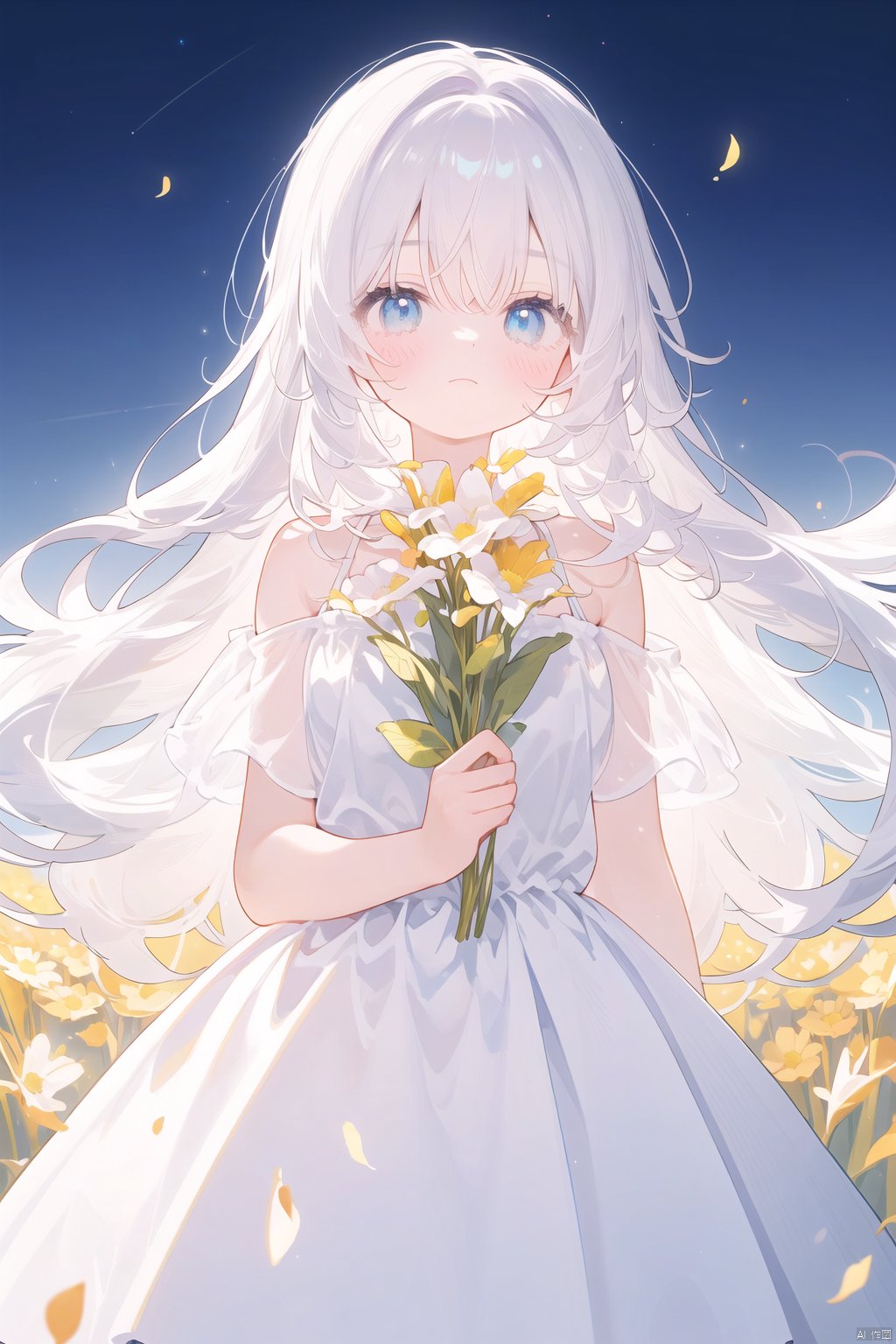  {{best quality}}, {{masterpiece}}, {{ultra-detailed}}, {illustration}, {detailed light}, {an extremely delicate and beautiful}, a girl, {beautiful detailed eyes}, stars in the eyes, messy floating hair, colored inner hair, Starry sky adorns hair, depth of field