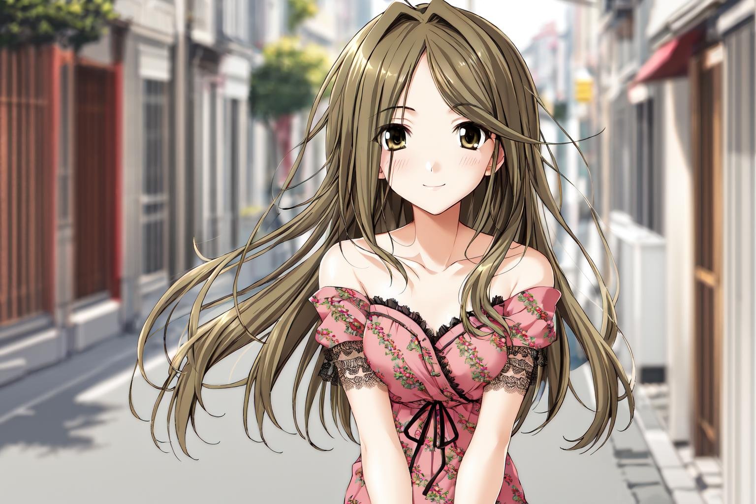 kodama hibiki,  kodama hibiki\(pink dress\),  1girl by CruZz127 on Tensor.Art