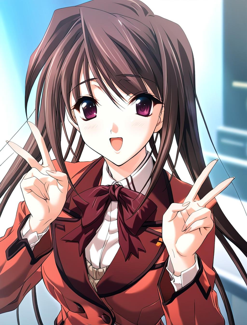 1girl,  hina asuka,  school uniform by CruZz127 on Tensor.Art
