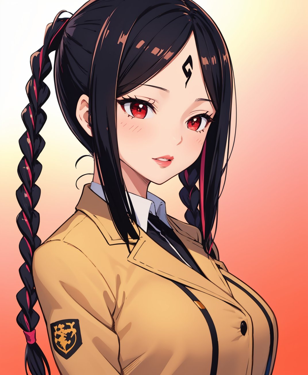 drmikoto,  black hair,  twin braids by Ttan on Tensor.Art