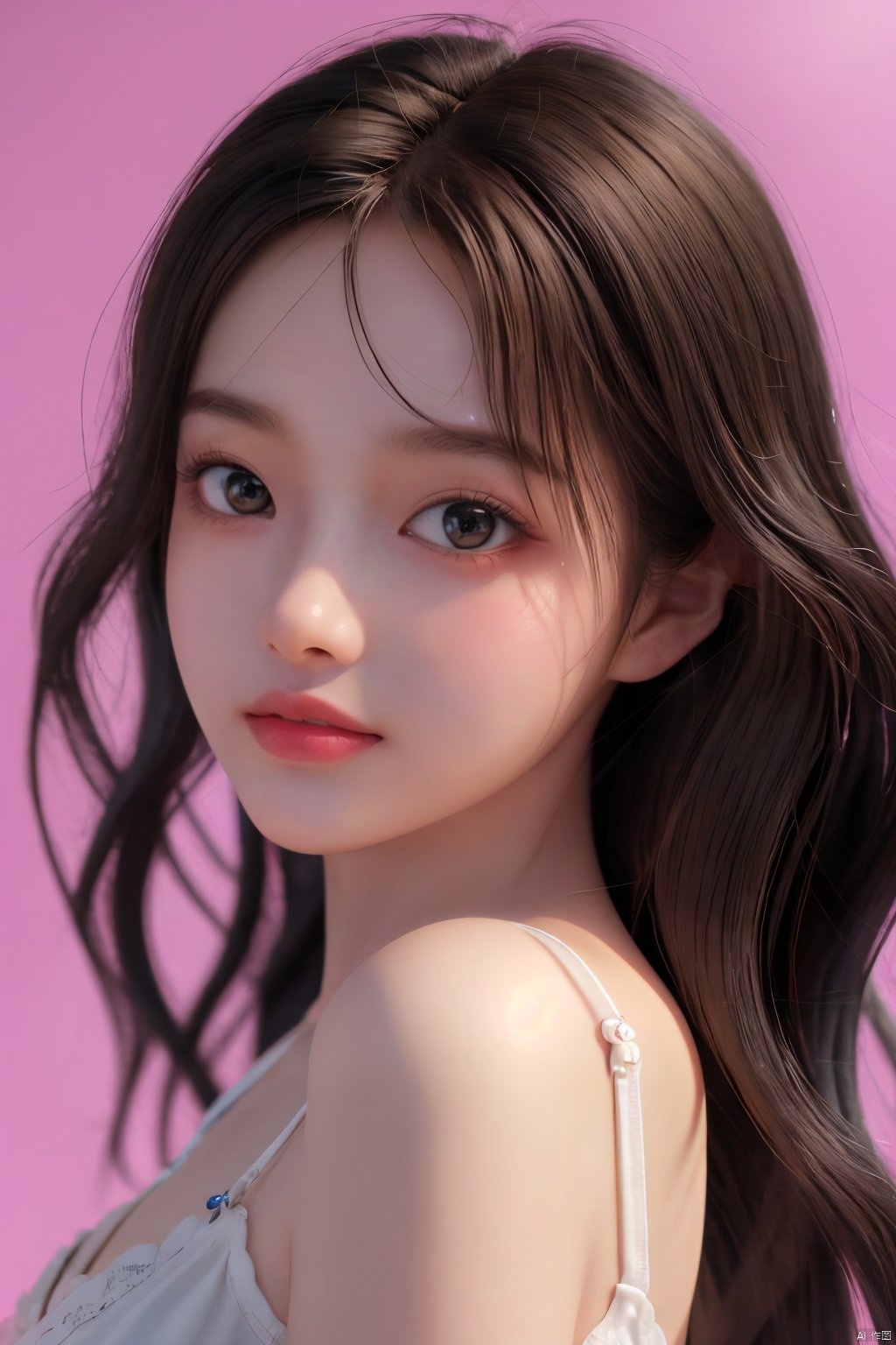 girl, solid color background, superdetail, anime,look at audience, highdetail, art station seraflur, art, sacredmovie, edge lighting, soft focus, lightand dark contrast, 8k, best quality;3d,c4d, blender, oc renderer, movielighting, ultra high definition, 3drendering, Sweetheart, Sweet Girl<lora:EMS-313478-EMS:0.800000>