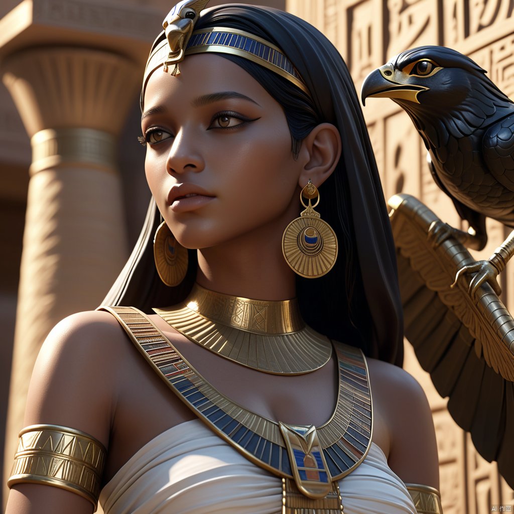 yanhouaiji\(ip\),  Beauty,  egyptian by 树妖姥姥 on Tensor.Art