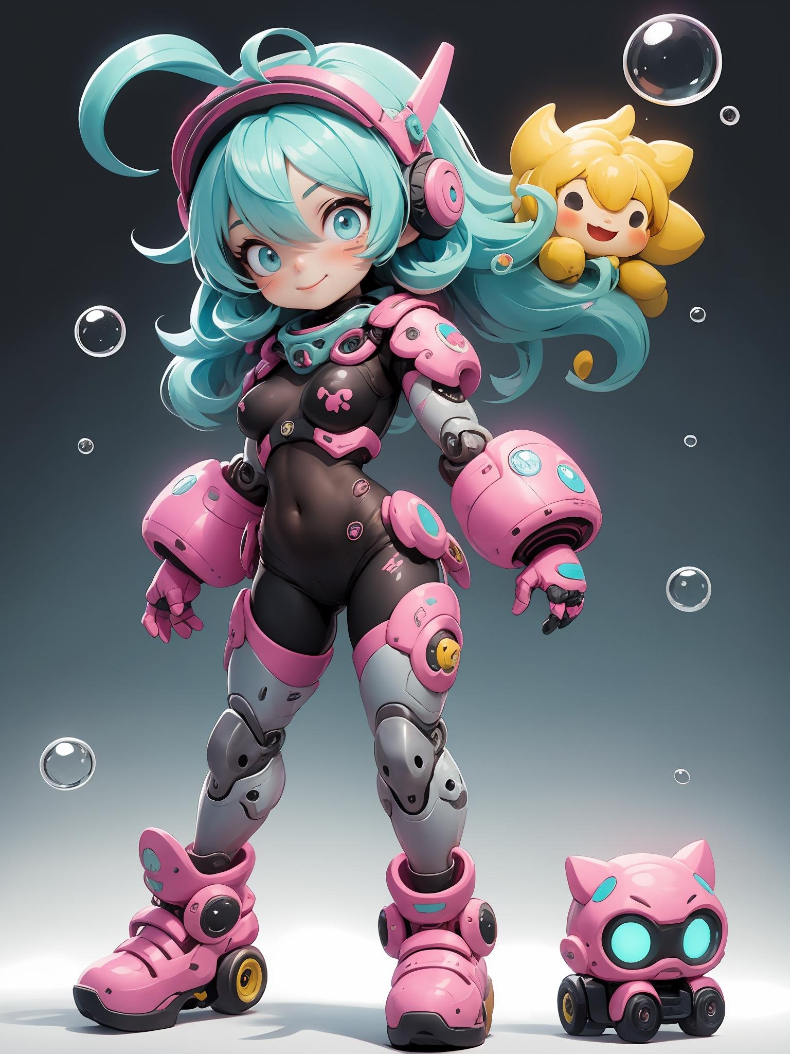 hezi,  3d,  Bubble Mart by 盒子 on Tensor.Art
