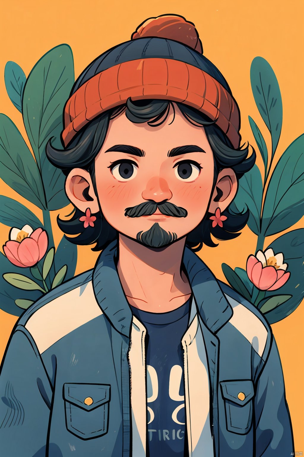 TT,  hat,  black hair by TiAmo on Tensor.Art