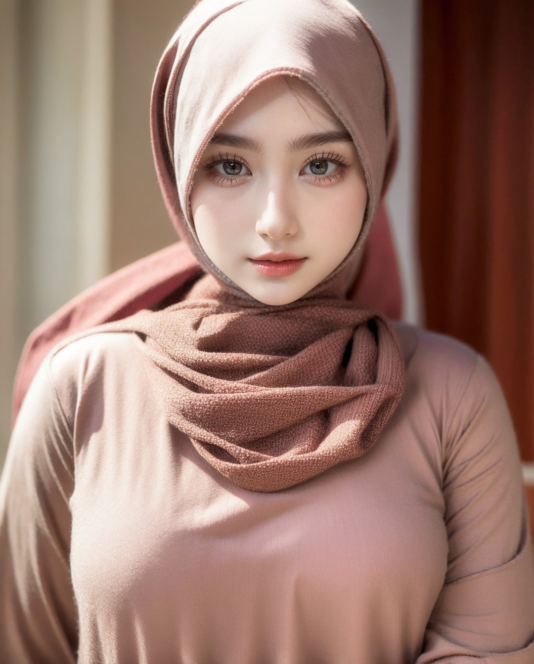 girl solo hijab upper body large breast,girl,1girl<lora:EMS-179-EMS:0.600000>, <lora:EMS-284905-EMS:1.000000>