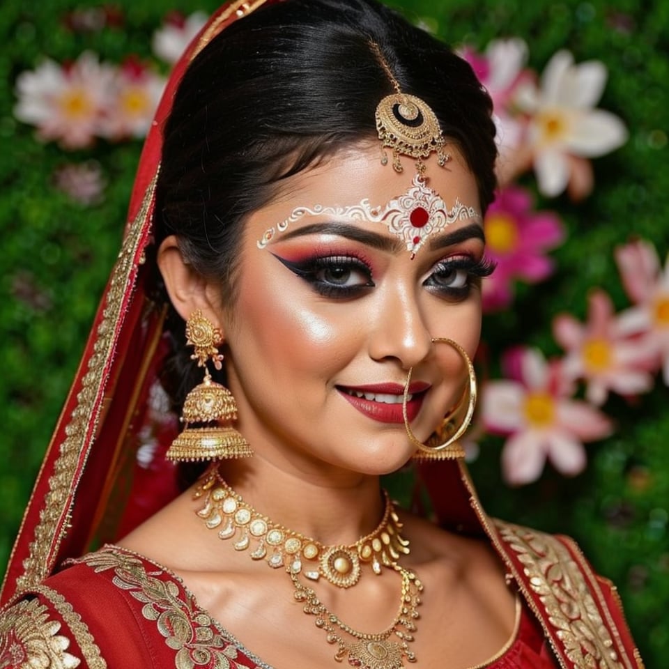 Indian 21 years old girl,  fashion portrait,  smiling face on Tensor.Art
