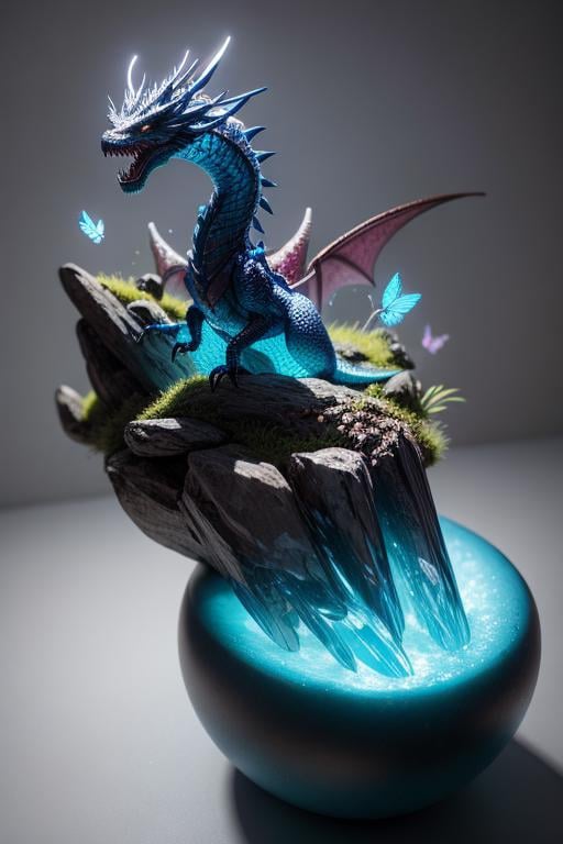 fantasy,  3D,  anthill made of colorful dragonegg shell by Wick.J on Tensor.Art