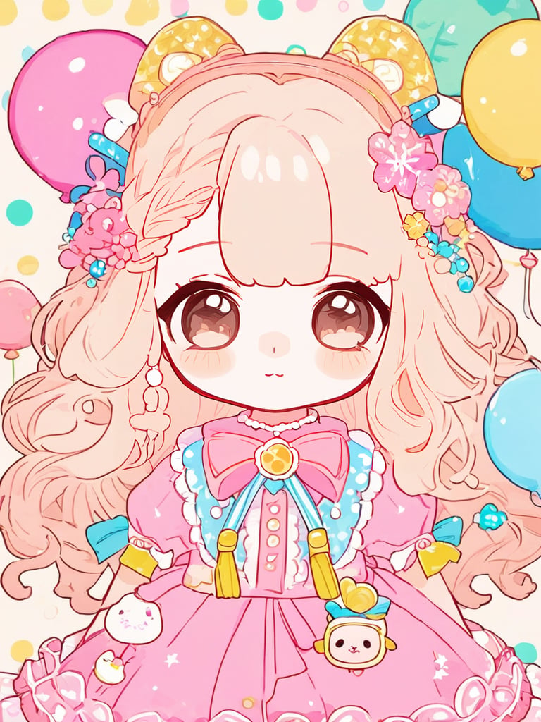 LINE PLAY,  colour drawing by 遇天 on Tensor.Art