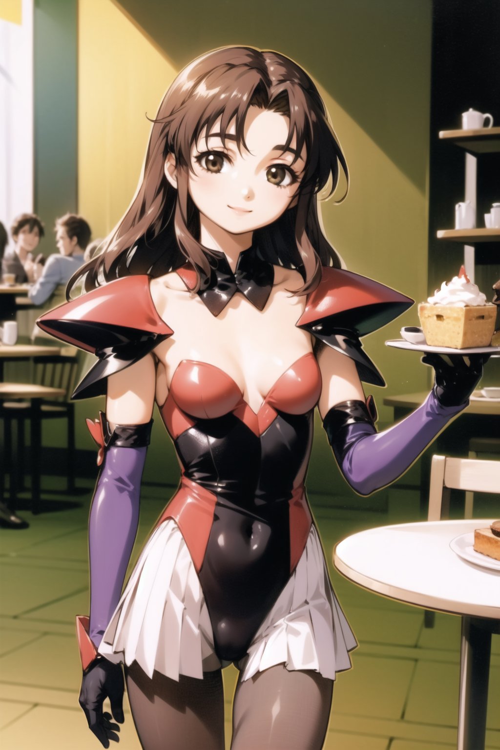 hyatt,  pauldrons,  leotard by Ttan on Tensor.Art