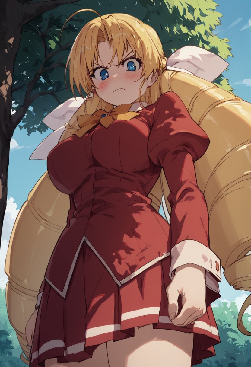 score_8_up,  1girl,  blonde hair by Ttan on Tensor.Art