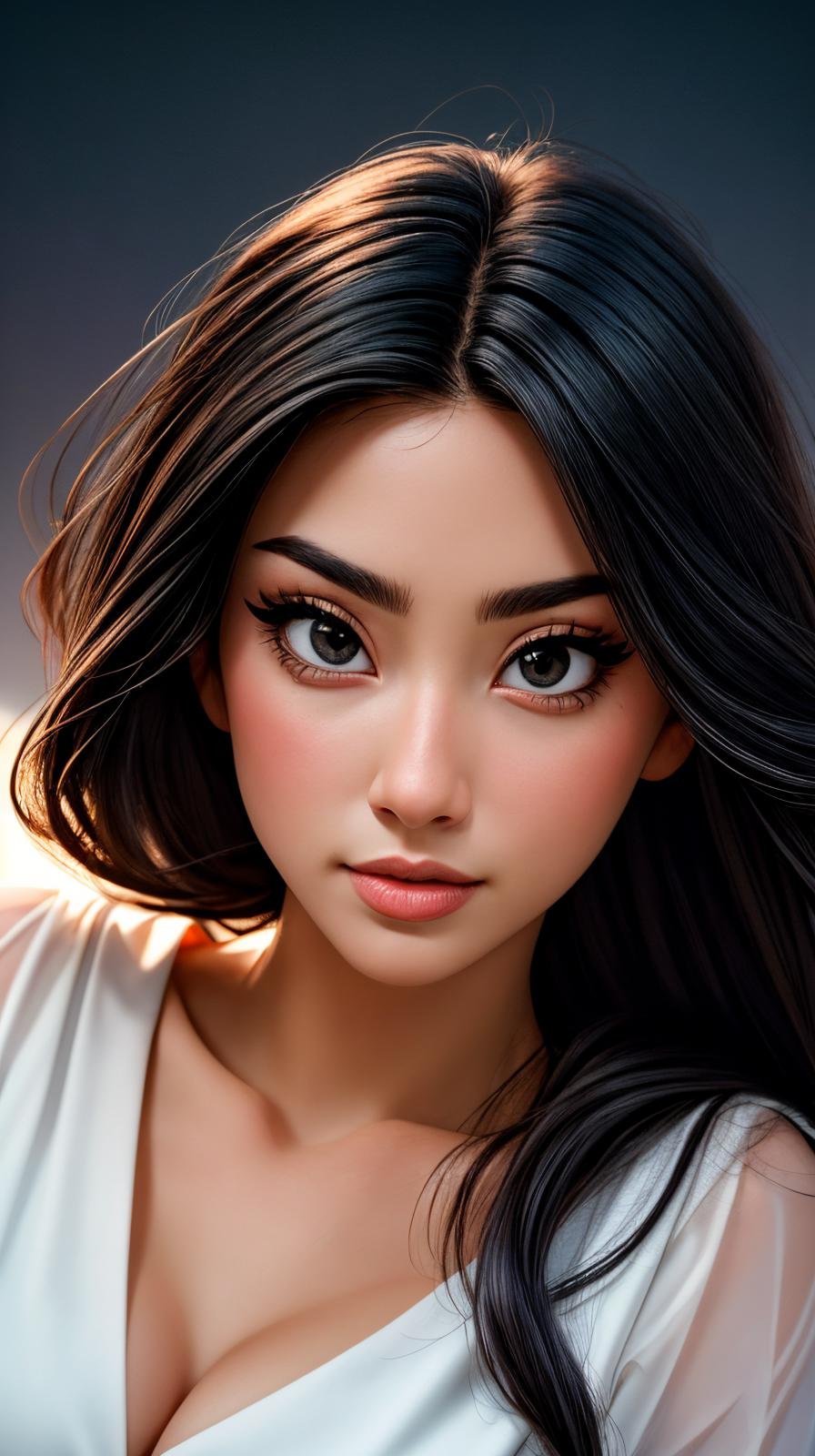 <lora:Sexy-Turkish:1> long straight black hair, black eyes, high quality photography, hdr, smooth, sharp focus, high resolution, bokeh, deep of field, <lora:add_detail:1>  <lora:p3r3zstyle_v3:0.6>