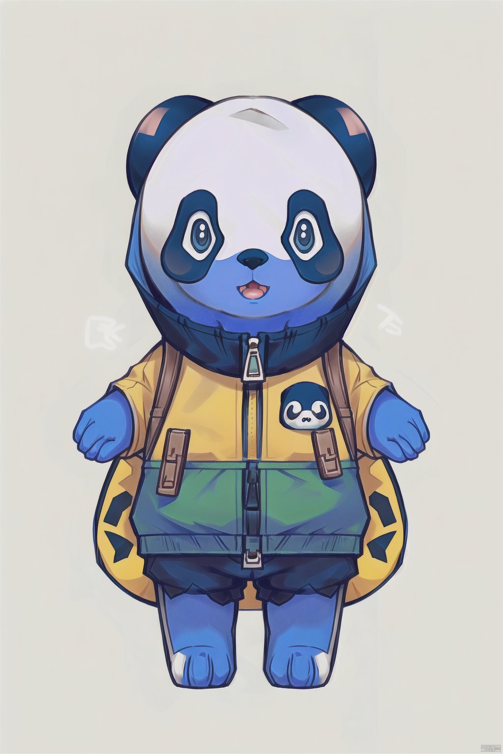 panda,  fluffy,  fluffy by Sec银河 on Tensor.Art