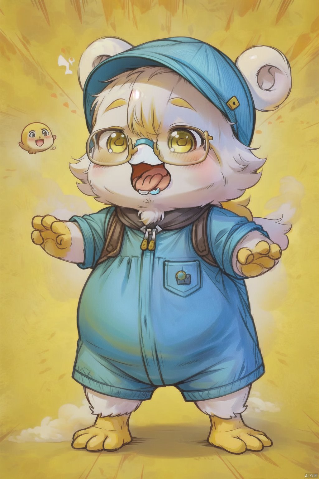 Chick,  chubby,  fluffy by Sec银河 on Tensor.Art
