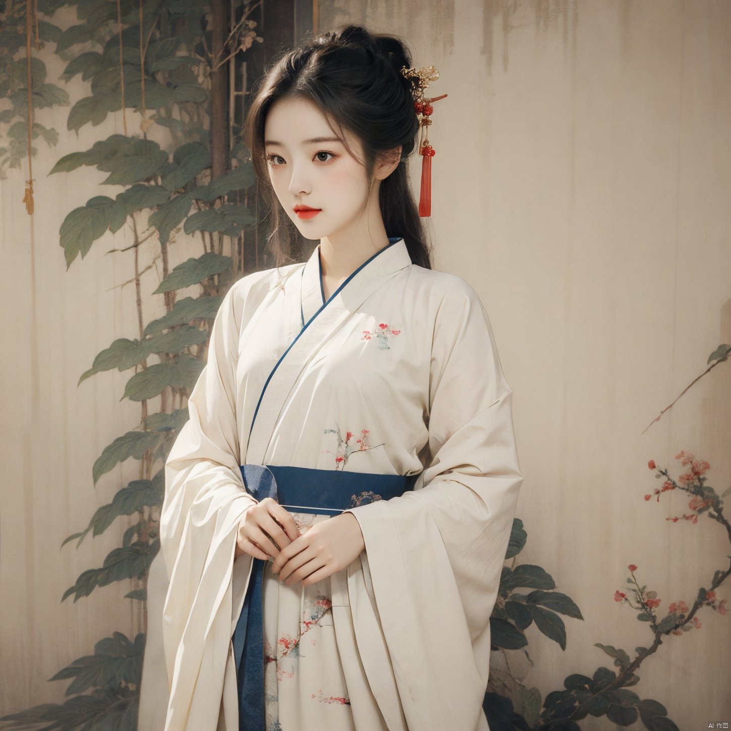  masterpiece,best quality,1girl,chinese clothes,hanfu