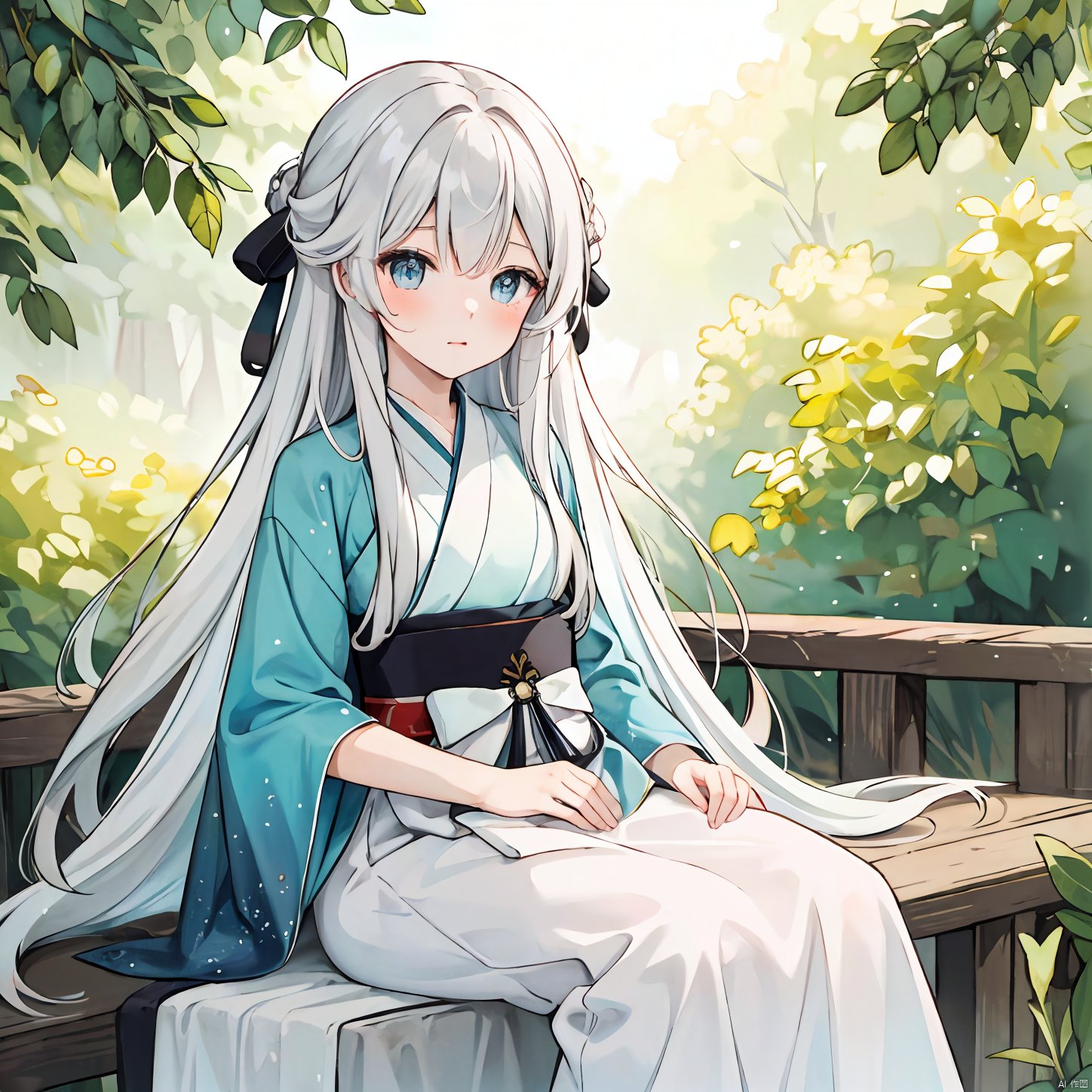  masterpiece,best quality,1girl,beautiful hair,beautiful eyes, beautiful outside,hanfu