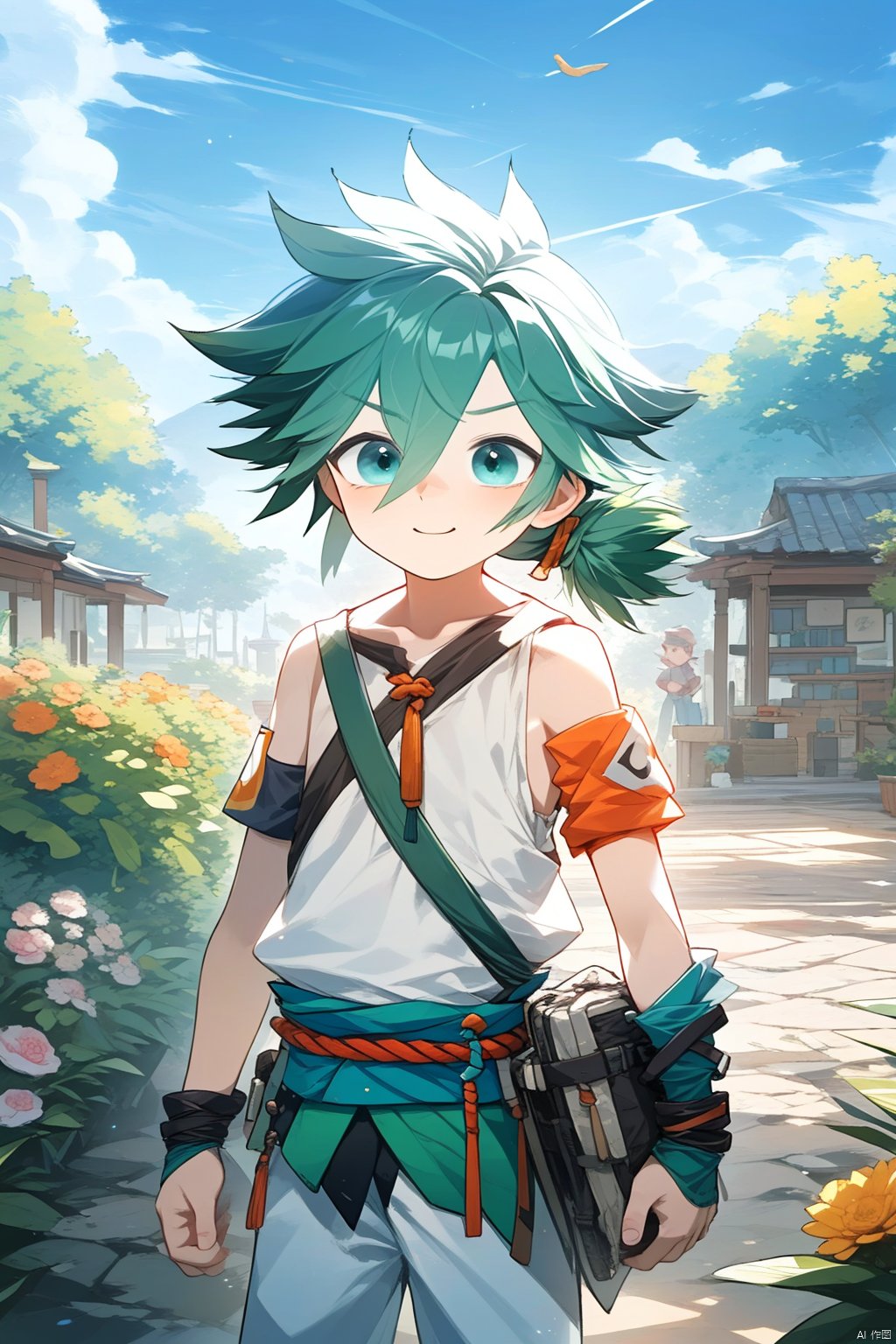 1boy,  wzry ,  qi by 夏天 on Tensor.Art