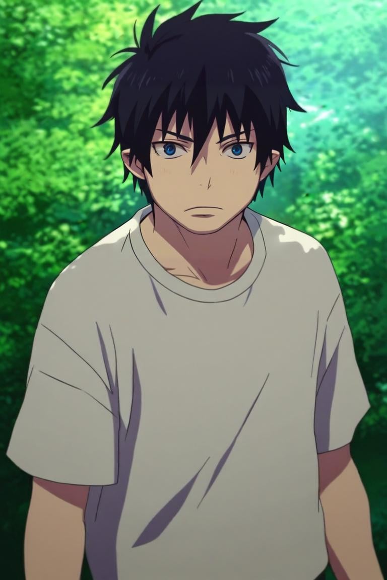 score_9, score_8_up, score_7_up, source_anime, (photorealistic:0.6), , , depth of field, 1boy, solo, male focus, <lora:rin_okumura_pony:0.96>, rin_okumura, black hair, blue eyes, , , grimdark, , <lora:sdxl_lightning_8step_lora:1>