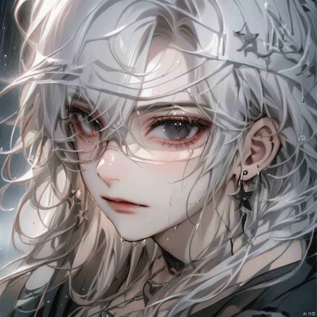 solo,  long hair,  looking at viewer by 新月照澄湾 on Tensor.Art