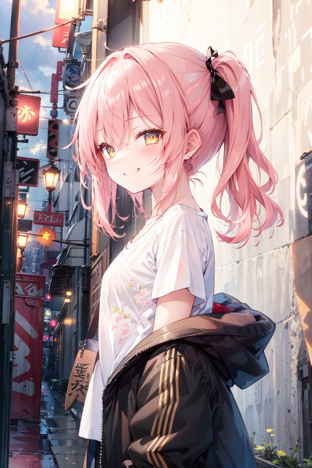 masterpiece,  loli,  high ponytail by ya on Tensor.Art